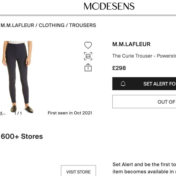 M.M.LaFleur The Curie Power Stretch Ankle Pants Slim Skinny Trousers Work Office - Picture 13 of 16